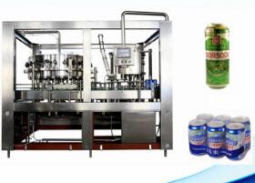 Машина «2-в-1» для розлива газированных напитков в жестяные банки